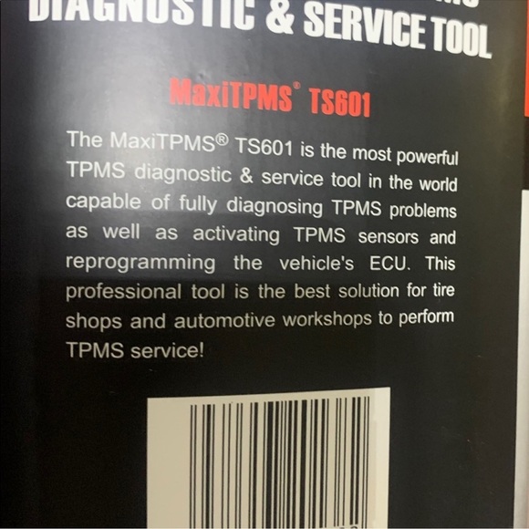 Autel MaxiTPMS TS601 TPMS Diagnostic Tool Tyre Sensor Pressure Car Scanner - Picture 10 of 13